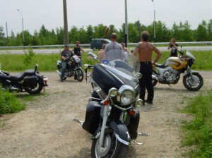 У клуба Байкеры тестируют мотоциклы Киевлян